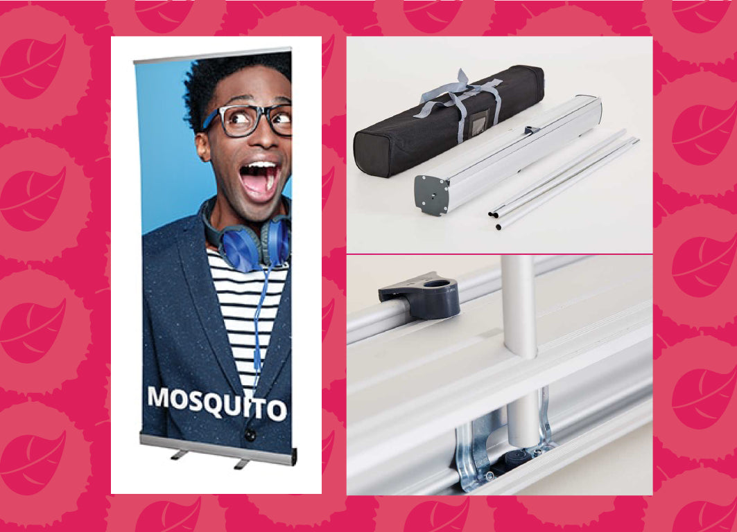 Mosquito pull up banner